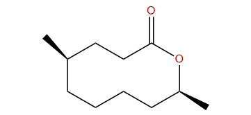 (4R,9S)-4-Methyl-9-decanolide